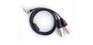 Dây truyền tín hiệu Jack 3.5mm Stereo ra 2 đầu Canon cái XLR (2M)