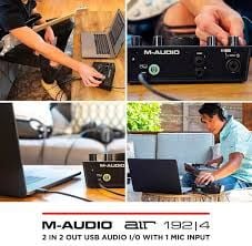 Sound card thu âm M-Audio Air 192x4 Chính Hãng