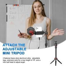 Combo Micro Thu Âm Boya By-VG330 - Micro dành cho điện thoại