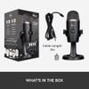 Micro thu âm BLUE YETI NANO blue USB - Condenser Microphone