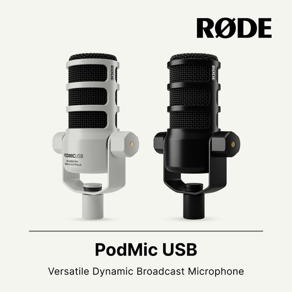 RODE PodMic USB Dynamic Broadcast Microphone