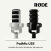 RODE PodMic USB Dynamic Broadcast Microphone