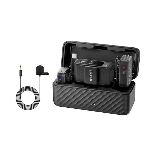 Micro Không Dây BOYAMIC 2-01 Màu đen micro không dây AI-Powered