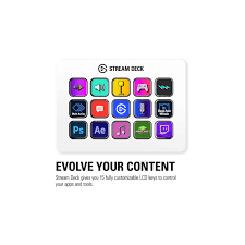 Thiết bị Stream Elgato StreamDeck MK2 Màu Trắng (15 phím) - Màn hình phụ StreamDesk MK2