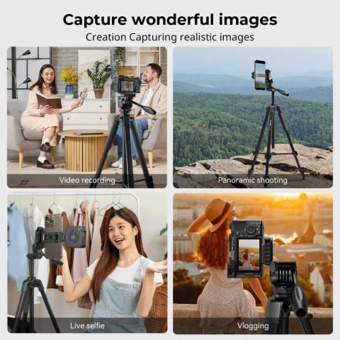 SmallRig 4689 - Versatile Lightweight Tripod CT-07