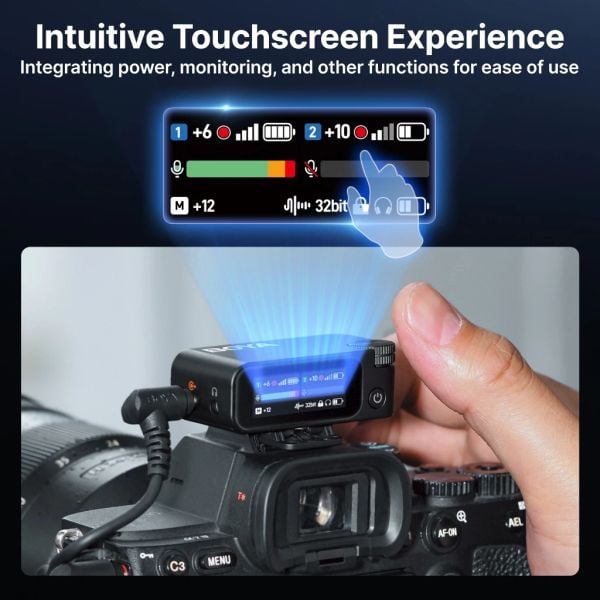 Micro Không Dây BOYAMIC 2-01 Màu đen micro không dây AI-Powered