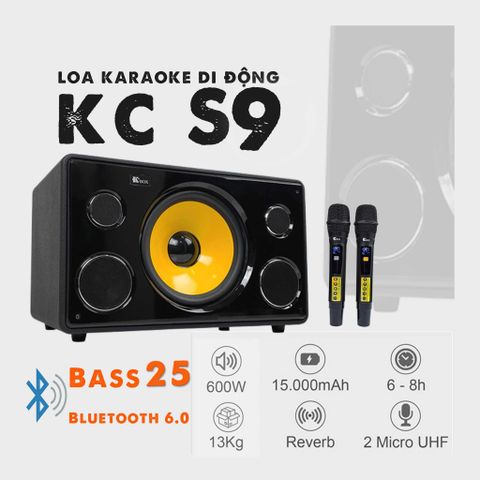 Loa Karaoke xách tay KCBox S9 Loa xách tay di động KC box