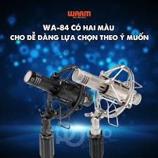 Micro thu âm Warm Audio WA-84 Stereo - Micro nhạc cụ Stereo