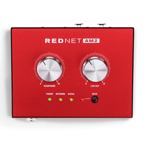 Focusrite RedNet AM2 Dante Stereo Output Device