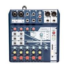 Mixer Analog Soundcraft NOTEPAD 8Fx - Mixer đa năng livestream Karaoke