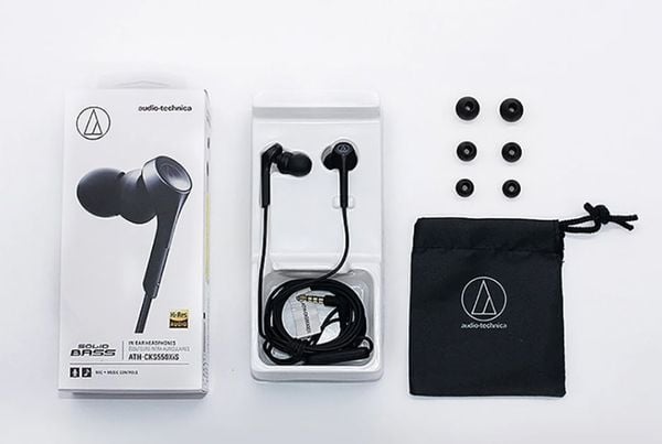Tai nghe nhét tai thể thao Audio-technica ATH-CKS550XiS