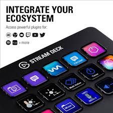 Thiết bị Stream Elgato StreamDeck MK2 Màu Đen (15 phím) - Màn hình phụ StreamDesk MK2
