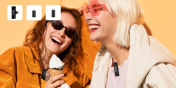 Micro Thu Âm Không Dây BoyaLink 2 - Micro cài áo