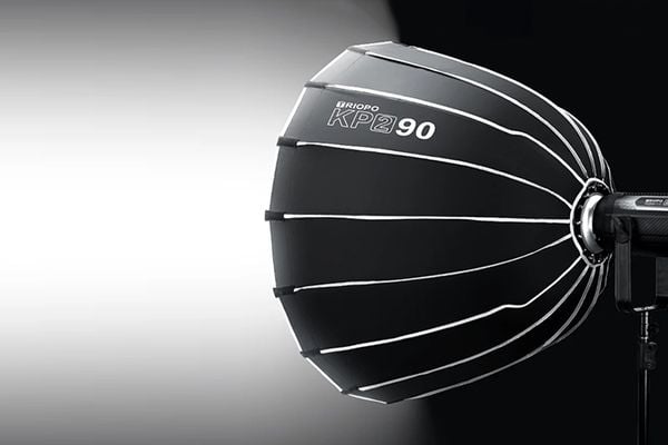 Softbox Parabolic Tháo Ráp Nhanh Triopo KP2 90 Gird Tổ Ong