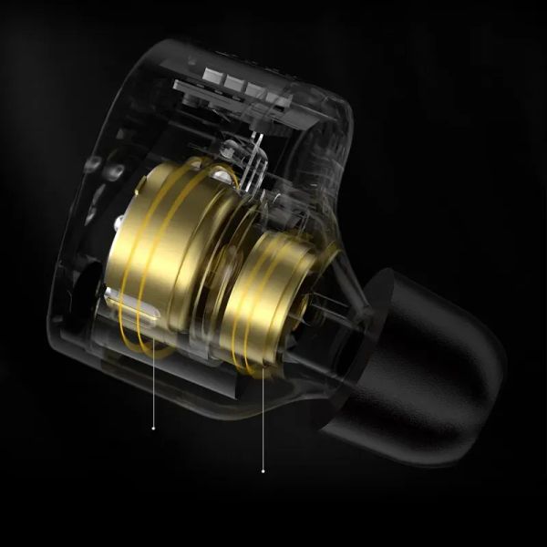 Tai nghe KZ Castor | Tai nghe nhét tai livestream ( In ear ) Gray