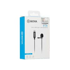 Micro thu âm Boya BY-M3 - Micro thu âm cài áo Cổng USB Type-C
