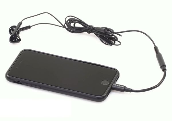 Cáp chuyển đổi Saramonic SR C2002 - Lightning to 3.5mm chính hãng