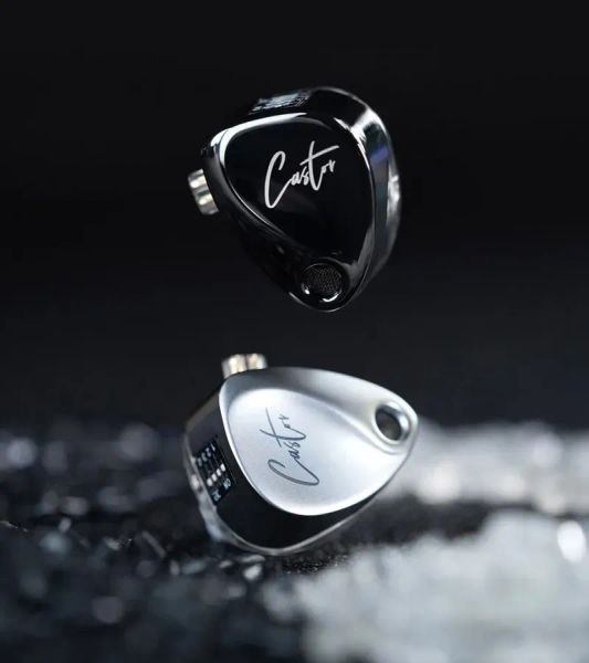 Tai nghe KZ Castor | Tai nghe nhét tai livestream ( In ear ) Gray