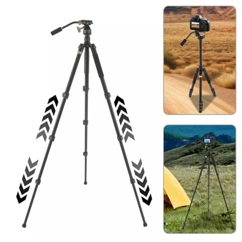 Chân máy ảnh Tripod Beike Q999LA