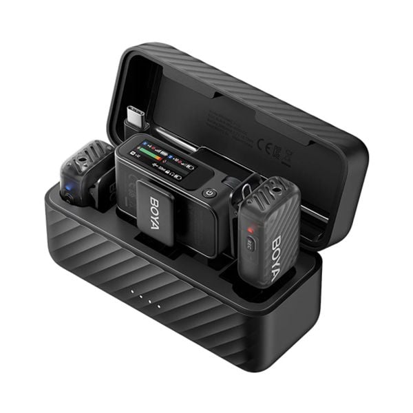 Micro Không Dây BOYAMIC 2-01 Màu đen micro không dây AI-Powered