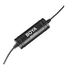 Micro thu âm Boya BY-DM1 - Micro cài áo gắn điện thoại Iphone, Ipad