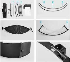 Tấm hắt sáng Cong Studio kèm chân MD130A