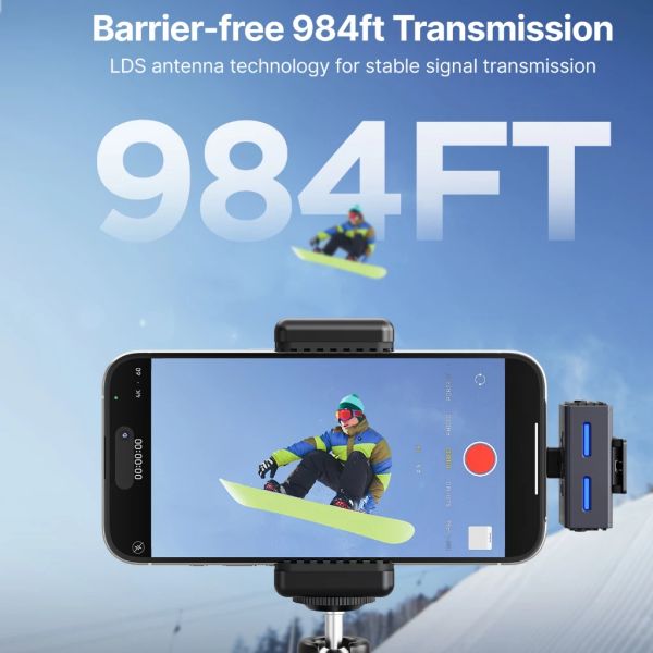 Micro Không Dây BOYALINK 3-02 Màu đen micro không dây Button-Sized