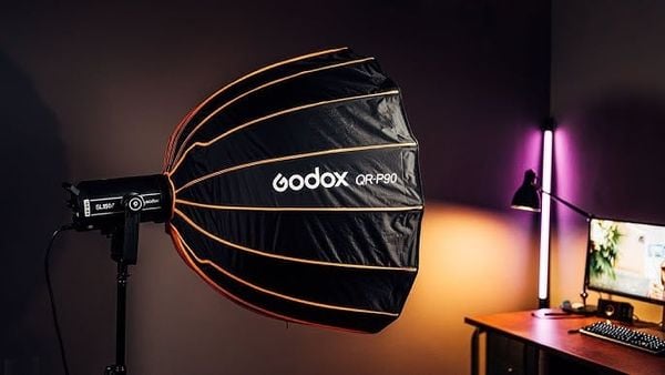 Softbox Godox QR-P90+ Quick Parabolic with Bowens Mount kèm lưới tổ ong