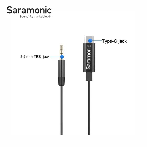 Cáp Chuyển Đổi Saramonic SR-C2001 3.5mm TRS To USB-C