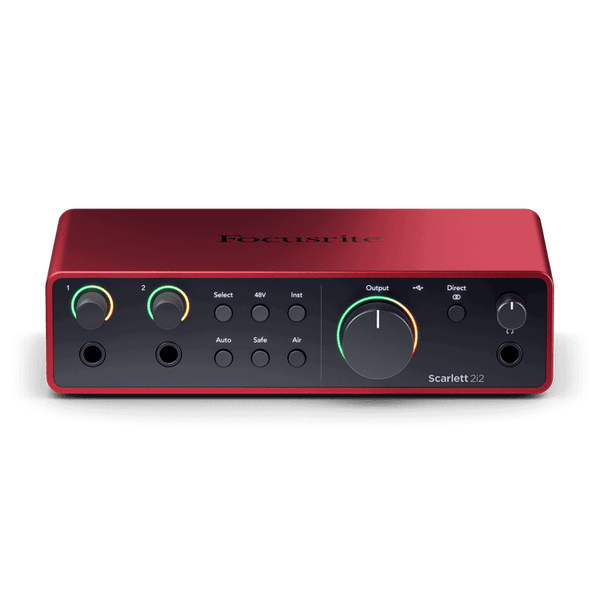 Combo Thu Âm Soundcard Focusrite 2i2 Gen 4 Micro Shure SM58 ( 2 mic )