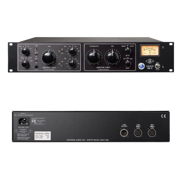 Universal Audio LA-610 Mk II Tube Channel Strip