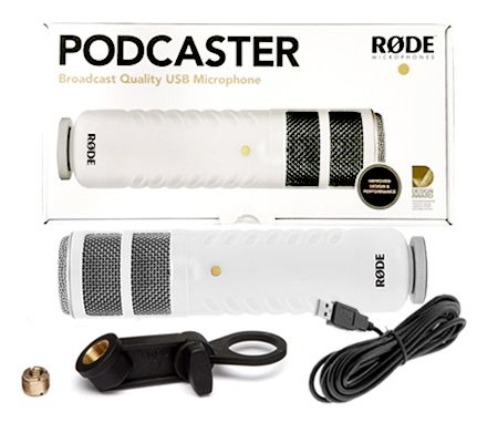 Micro Thu Âm Rode Podcaster MKII | Microphone USB Dynamic