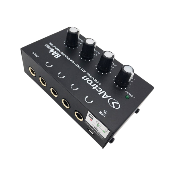 Thiết bị chia tai nghe Alctron HA4PLUS 4-Channel Headphone Amp