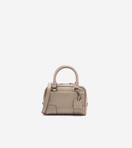 Beverly Mini Satchel - BEIGE