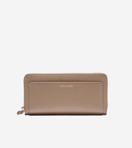 Go Anywhere Continental Wallet - BEIGE