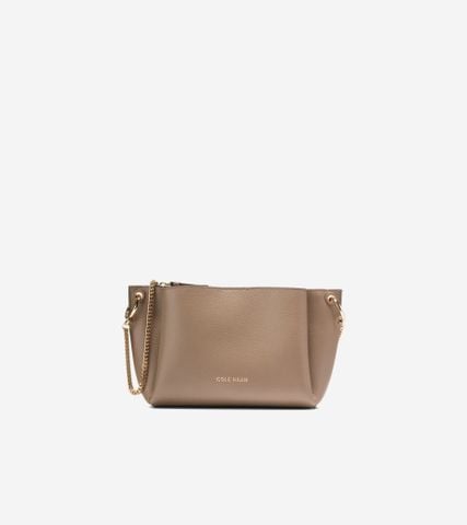 Midtown Chain Crossbody - Beige