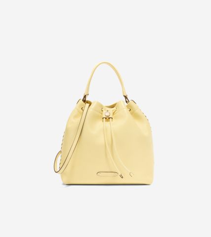 Isabella Bucket Bag - BEIGE