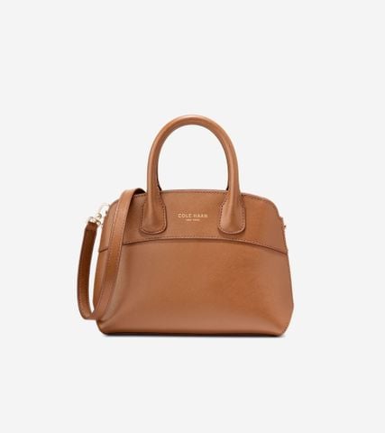 The Lady Small Satchel - Beige