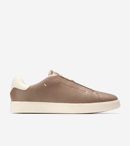 Grandprø Luxe Slip On Sneakers - Beige / 5 / Wide
