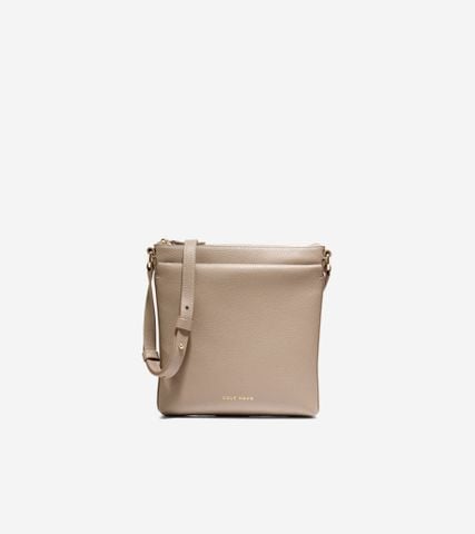 Emily Leather Crossbody - BEKHAKI