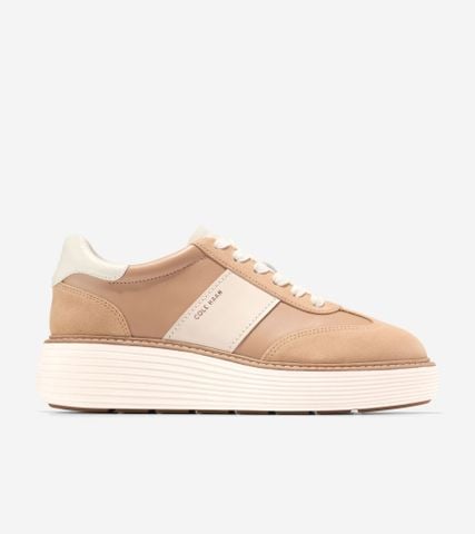 ØRIGINALGRAND MAX PLATFORM SNEAKERS - BEKHAKI / 5 / Wide