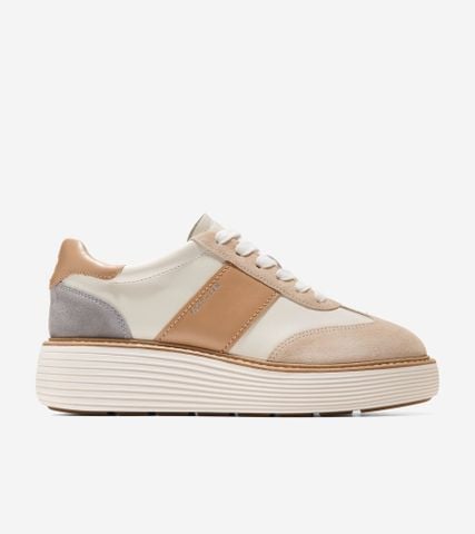 ØRIGINALGRAND MAX PLATFORM SNEAKERS - BEKHAKI / 5 / Wide