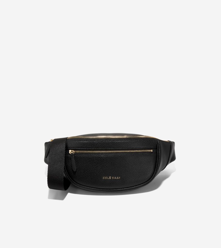 mackenna leather belt bag