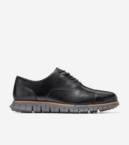 Zerøgrand Remastered Cap Toe Oxfords - Black / 7 / Medium