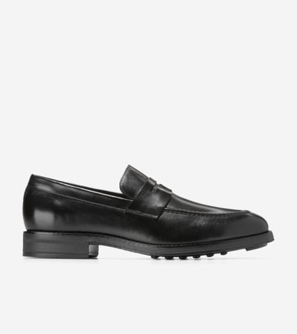 Ledley Grand Penny Loafers - BLACK / 7 / WIDE