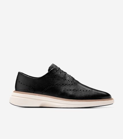 ØRIGINALGRAND CITYSPECTRE WINGTIP OXFORDS - BLACK / 7 / Wide