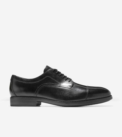 Harmon Grand Cap Toe Oxfords - BLACK / 70
