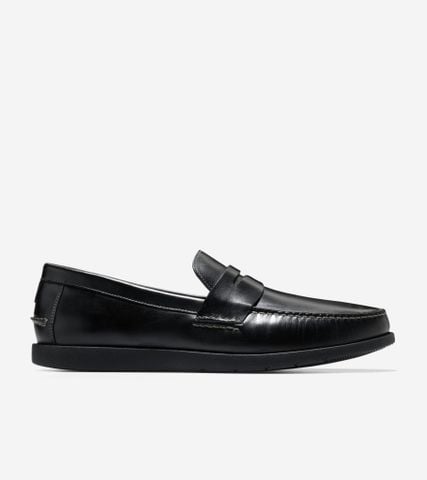 Premium Outdr Penny Loafers - BLACK / 70