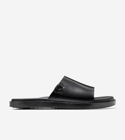 Grand Neoclassic Single Strap Sandals - Black / 7