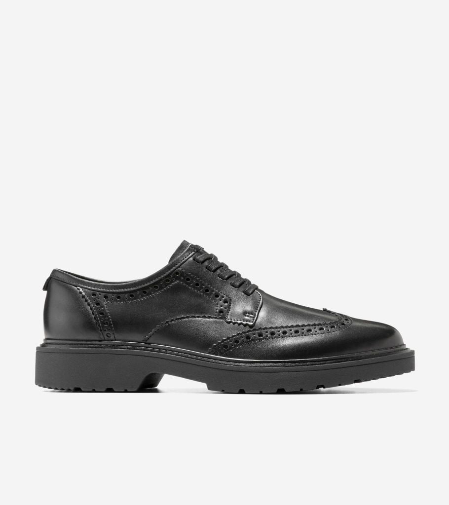 broome grand lug sole wingtip oxfords